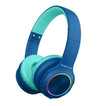Fones de ouvido Bluetooth PowerLocus LED Kids com luzes LED