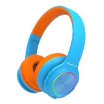 Fones de ouvido Bluetooth PowerLocus LED Kids com luzes LED