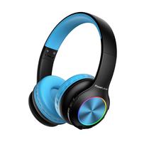 Fones de ouvido Bluetooth PowerLocus LED Kids com luzes LED