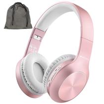 Fones de ouvido Bluetooth Rydohi Over Ear 68H Playtime Rose Gold