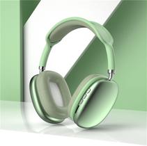 Fones de ouvido Bluetooth sem fio Atrasee com microfone verde Fones de ouvido Bluetooth sem fio Atrasee com microfone verde