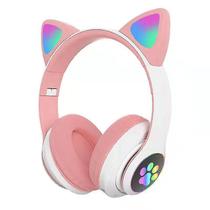 Fones de ouvido Bluetooth sem fio Cat Ear Headphones com LED Li - generic