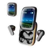 Fones de ouvido Bluetooth sem fio genéricos 2024, totalmente coloridos, Touch, pretos Fones de ouvido Bluetooth sem fio genéricos 2024, totalmente coloridos, Touch, pretos