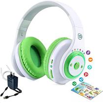 Fones de Ouvido Bluetooth Sem Fio - Música e Livros - Carregador de 10w - LeaPods Max para Crianças