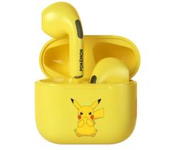 Fones de ouvido Bluetooth sem fio Pokémon Pikachu Compact