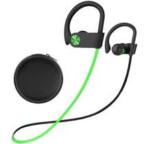 Fones de ouvido Bluetooth Stiive 5.3 Wireless Sports Earbuds verdes