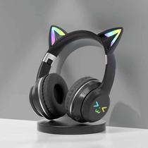 Fones de ouvido Bluetooth TSKVT Kids com limite de volume seguro, pretos