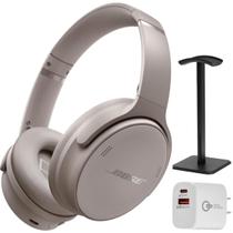 Fones de ouvido Bose QuietComfort sem fio com cancelamento de ruído e microfone