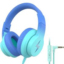 Fones de ouvido Candy Bila Kids Over Ear com microfone 85/94dB roxo