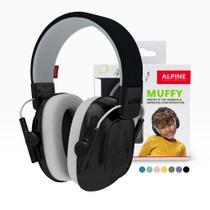 Fones de ouvido com cancelamento de ruído Alpine Muffy Kids Black Fones de ouvido com cancelamento de ruído Alpine Muffy Kids Black