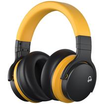Fones de Ouvido com Cancelamento de Ruído Ativo MOVSSOU E7 - Amarelo Escuro