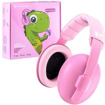 Fones de ouvido com cancelamento de ruído Vanderfields Baby 3m-2y Sweet Pink