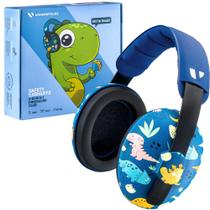 Fones de ouvido com cancelamento de ruído Vanderfields Baby Dinosaur Club