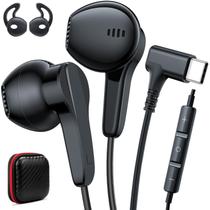 Fones de ouvido com fio ACANDYA USB-C com microfone, cabo de 1,2 m Fones de ouvido com fio ACANDYA USB-C com microfone, cabo de 1,2 m