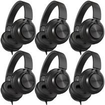 Fones de Ouvido com Fio AILIHEN A8 para Crianças (6 Unidades) - com Microfone