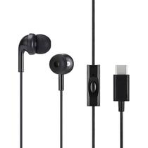 Fones de Ouvido com Fio Amazon Basics USB-C com Microfone - Pretos Fones de Ouvido com Fio Amazon Basics USB-C com Microfone - Pretos