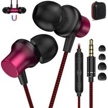 Fones de ouvido com fio ASKUBSKU Fones de ouvido com plugue de 3,5 mm para laptop Fones de ouvido com fio ASKUBSKU Fones de ouvido com plugue de 3,5 mm para laptop