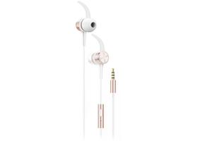 Fones de Ouvido com Fio e Microfone Rose Gold 1,2m GeoNav