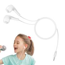 Fones de ouvido com fio, fones de ouvido infantis com microfone, conector de 3,5 mm Fones de ouvido com fio, fones de ouvido infantis com microfone, conector de 3,5 mm