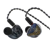 Fones de ouvido com fio Linsoul Kiwi Ears Forteza 1BA + 2DD HiFi (pretos)