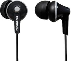 Fones de ouvido com fio Panasonic RP-HJE125E-K 3.5mm Jack Black