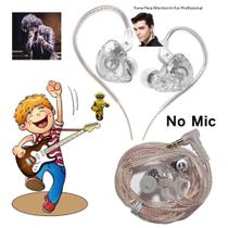 Fones De Ouvido Com Fio Super bass Fone Sem Mic Audio Monitor Monitor Para Musico profissional