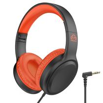 Fones de ouvido com fio UKELALA Orange Lightweight Portable