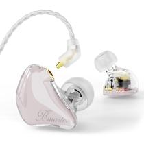 Fones de ouvido com monitor intra-auricular BASN Triple Driver IEM Cloud Pink Fones de ouvido com monitor intra-auricular BASN Triple Driver IEM Cloud Pink