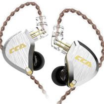Fones de ouvido com monitor intra-auricular CCA C12 5BA 1DD Hybrid HiFi IEM
