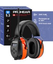 Fones de ouvido com proteção auditiva Bluetooth PROHEAR 033 2.0