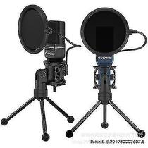 Fones de ouvido de bicicleta microfone usb condensador de computador pc gaming mic