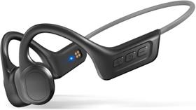 Fones de ouvido de condução óssea atualizados com Bluetooth 5.3 à prova d'água IPX7