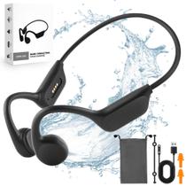 Fones de ouvido de condução óssea Banoshalo Swimming Bluetooth IPX8