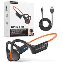 Fones de ouvido de condução óssea CelsusSound atualizados IPX7 Orange