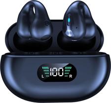 Fones de ouvido de condução óssea DQY Open Ear Bluetooth 5.3 IPX5