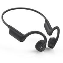 Fones de ouvido de condução óssea Eyancotoi K08 Bluetooth 5.3 pretos
