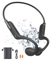 Fones de ouvido de condução óssea, fone de ouvido sem fio Bluetooth 5.3 Swimming IPX8, bateria embutida de 32 GB de memória de grande capacidade com microfone adequado para correr, andar de bicicleta e dirigir. Fones de ouvido de condução óssea, fone de ouvido sem fio Bluetooth 5.3 Swimming IPX8, bateria embutida de 32 GB de memória de grande capacidade com microfone adequado para correr, andar de bicicleta e dirigir.