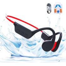 Fones de Ouvido de Condução Óssea GenXenon X7 - Preto e Vermelho Fones de Ouvido de Condução Óssea GenXenon X7 - Preto e Vermelho