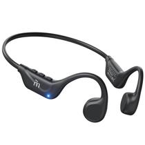 Fones de ouvido de condução óssea MRYTKY Open Ear Bluetooth 5.4 pretos Fones de ouvido de condução óssea MRYTKY Open Ear Bluetooth 5.4 pretos