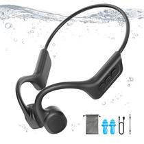 Fones de ouvido de condução óssea para natação IP68 à prova d'água 32GB MP3 Fones de ouvido de condução óssea para natação IP68 à prova d'água 32GB MP3