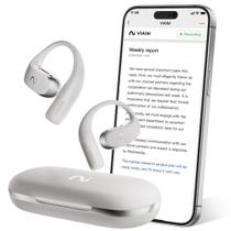 Fones de ouvido de gravação AI VIAIM OpenNote com FlashRecord Grey Fones de ouvido de gravação AI VIAIM OpenNote com FlashRecord Grey