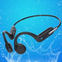 Fones de ouvido de natação AYI X6 True Bone Conduction 32GB IP68 pretos Fones de ouvido de natação AYI X6 True Bone Conduction 32GB IP68 pretos