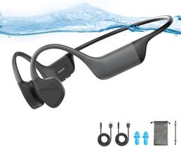 Fones de ouvido de natação Bone Conduction IPX8 à prova d'água Bluetooth 5.4