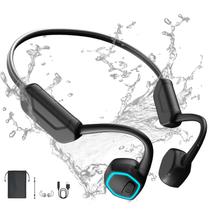 Fones de ouvido de natação Vicfiud Bone Conduction Waterproof MP3 3