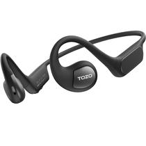 Fones de ouvido de ouvido aberto TOZO OpenReal Bluetooth 5.3 pretos Fones de ouvido de ouvido aberto TOZO OpenReal Bluetooth 5.3 pretos