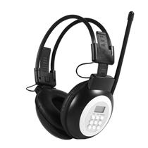 Fones de ouvido de rádio FM Acogedor Personal Dobrável HiFi