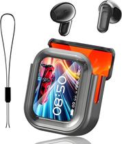 Fones de ouvido de tradução ERAZERL NE20 AI Bluetooth 6.0 LCD Touch