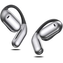 Fones de ouvido de tradução EUQQ Real Time AI 144 idiomas prateados