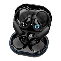 Fones de ouvido de tradução hayriya AI em tempo real 144 idiomas preto