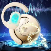 Fones de ouvido de tradução Language Translator Bluetooth 5.4 roxo